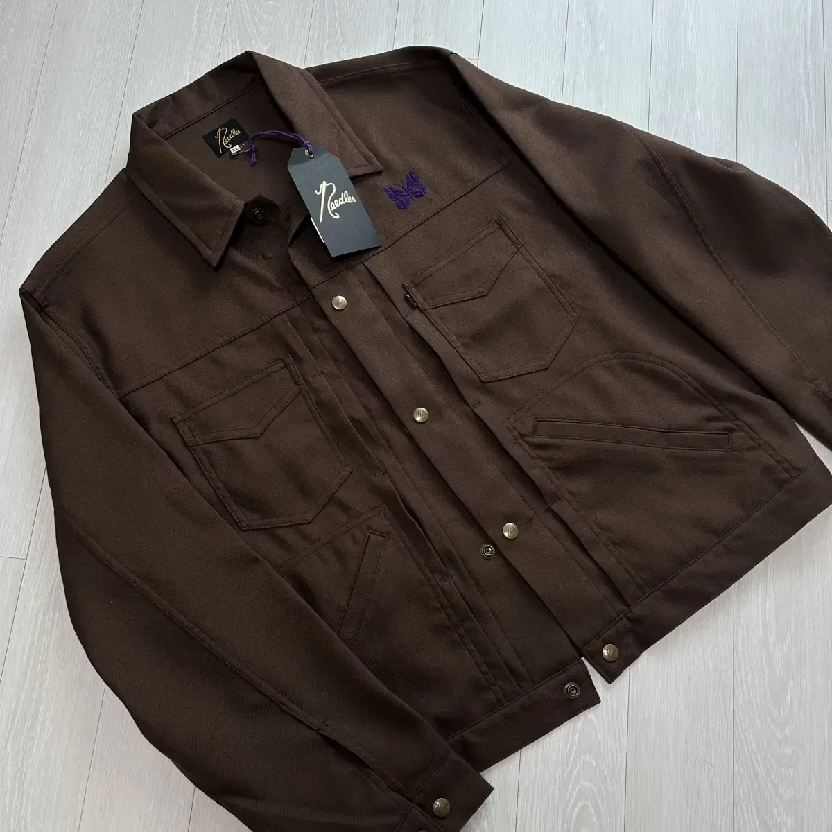 Needles Penny jin Jacket Brown