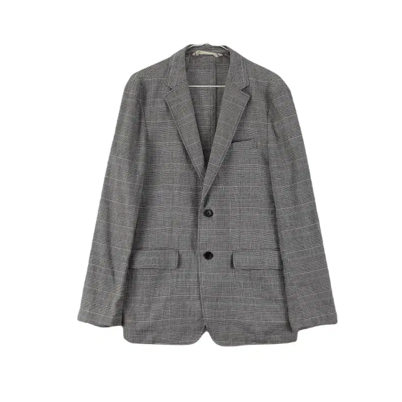 E9534 TIIFORMAN M100 Gray Check Linen Jacket/Dirk