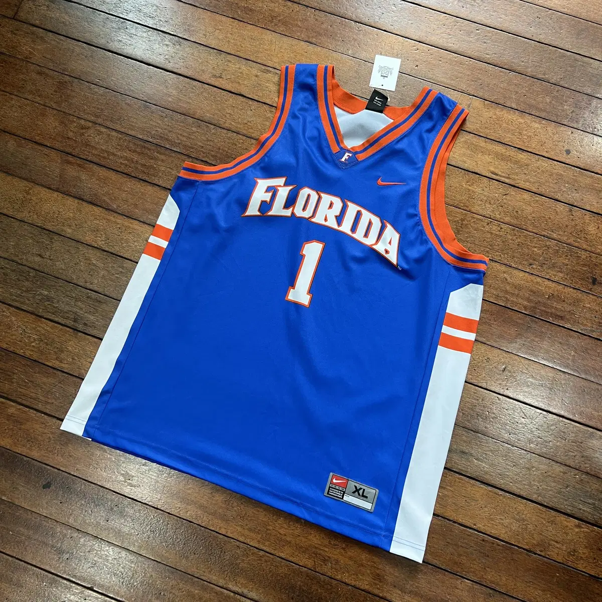 00s Nike Old School Florida Basketball Jersey