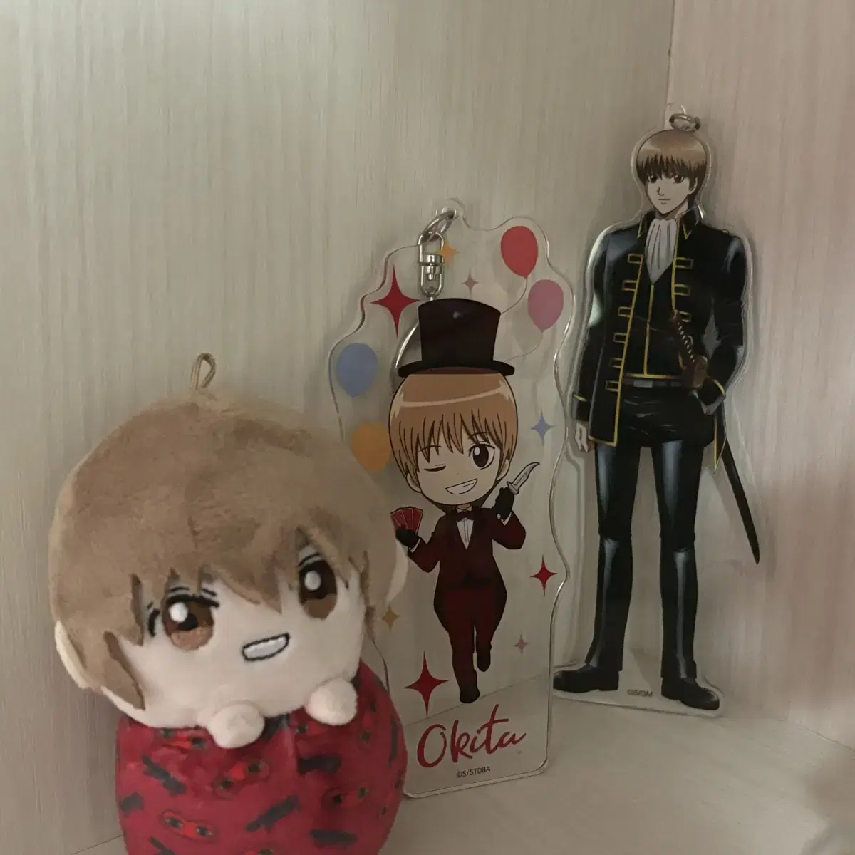 Gintama Okita Sogo doll acrylic Keyring