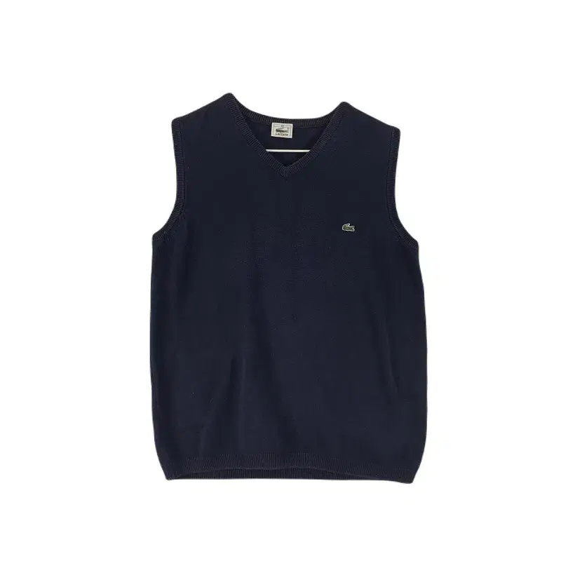 E9543 Lacoste Women's 90 Navy V-Neck Knit Vest/Dirk