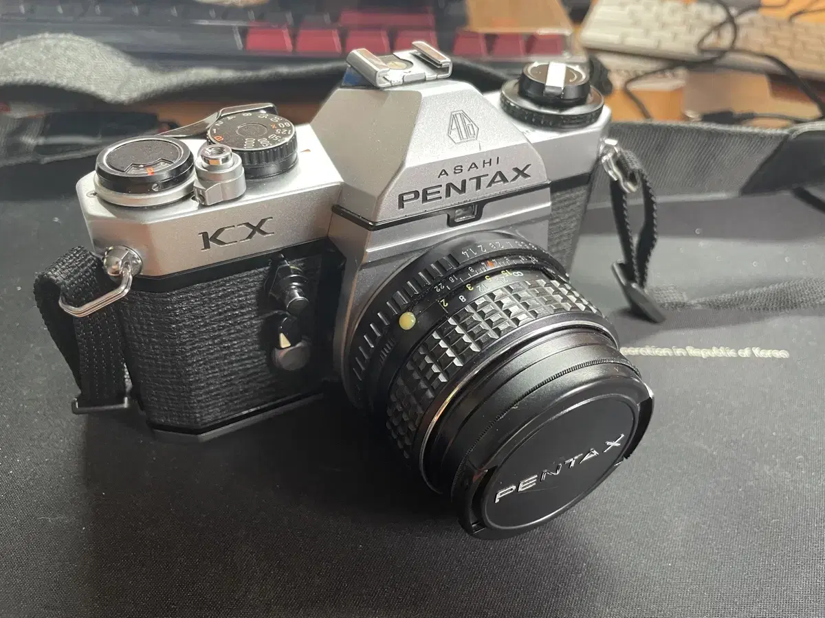 펜탁스 Pentax kx 필름카메라 + 50.4 수동 단렌즈