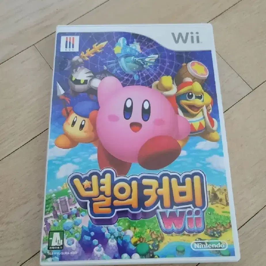 닌텐도 wii 정발 한글판 별의커비