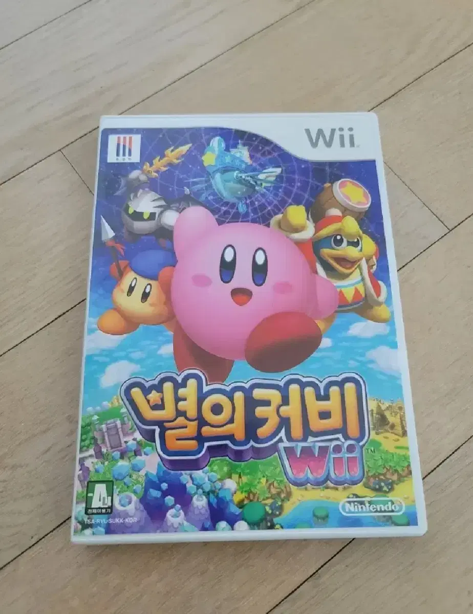 닌텐도 wii 정발 한글판 별의커비