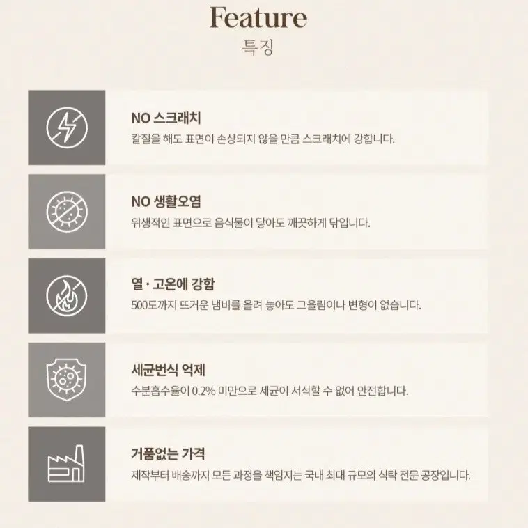 프리미엄 세라믹 도마(새상품/선물용)