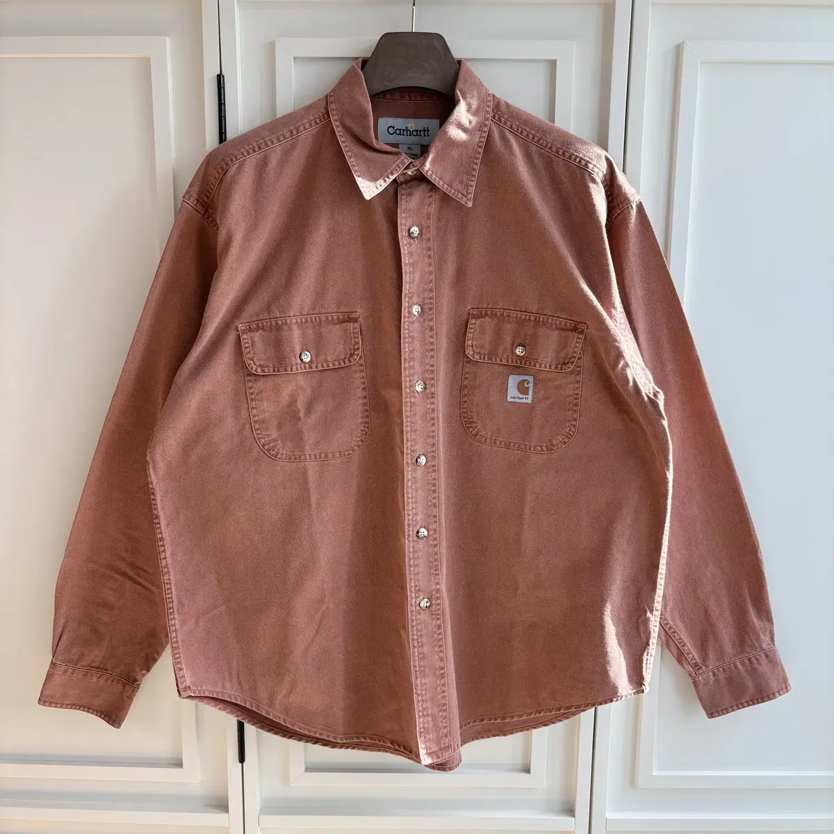 [2XL]Calhart BrownOrange Shirt CH6365