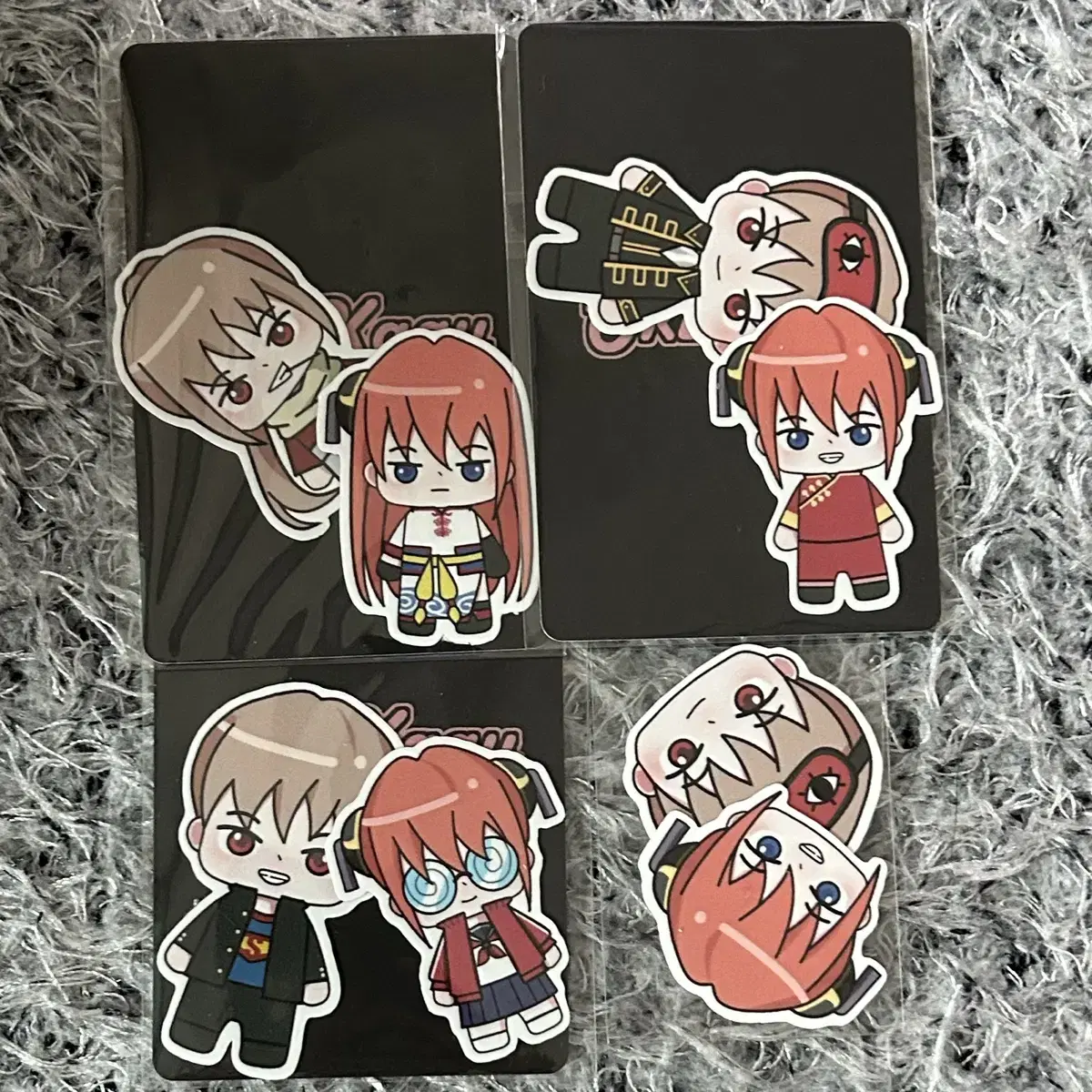 Gintama Kagura Sogo Fragment Sticker