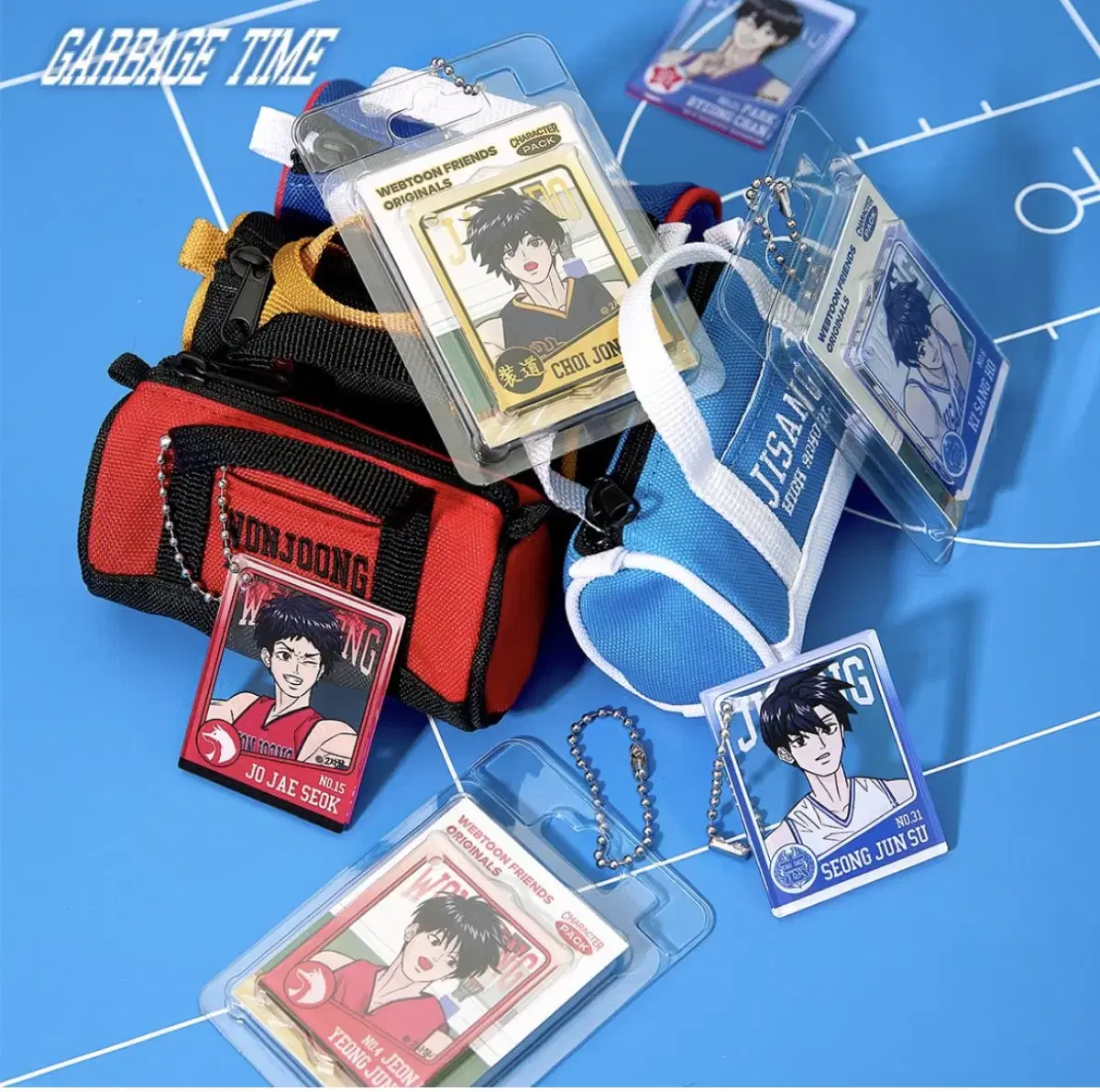 Garbage Time 2nd Character Pack Byungchan Park Chulsoo keyring WTS