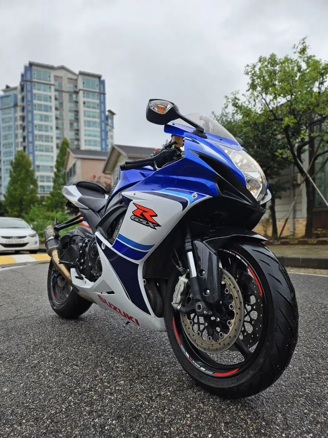 A급 신차컨디션 스즈키gsx-r600 17년형 에로우 풀배기(구변완)