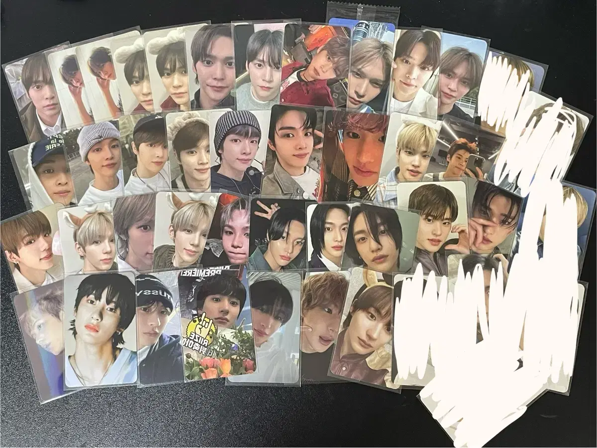 Bulk of 53 Rize photocards