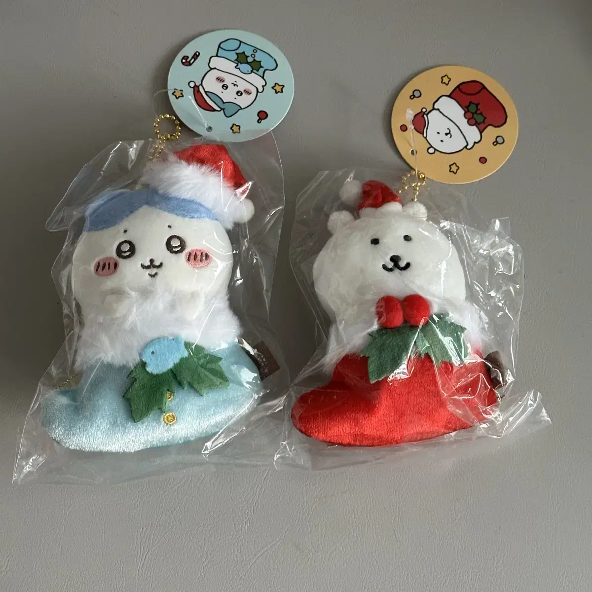 Hachiware Joke Bear Christmas Ornament sealed in bulk