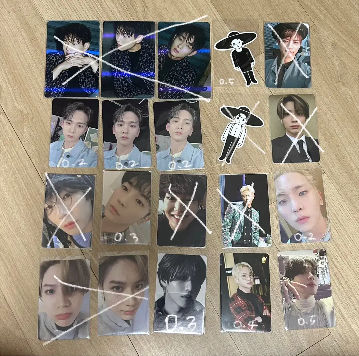 SHINee group/solo MD, unsealed, sealed album, photocard for sale