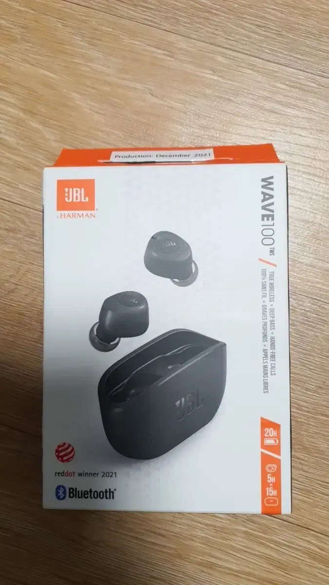 JBL WAVE100 블루투스 이어폰