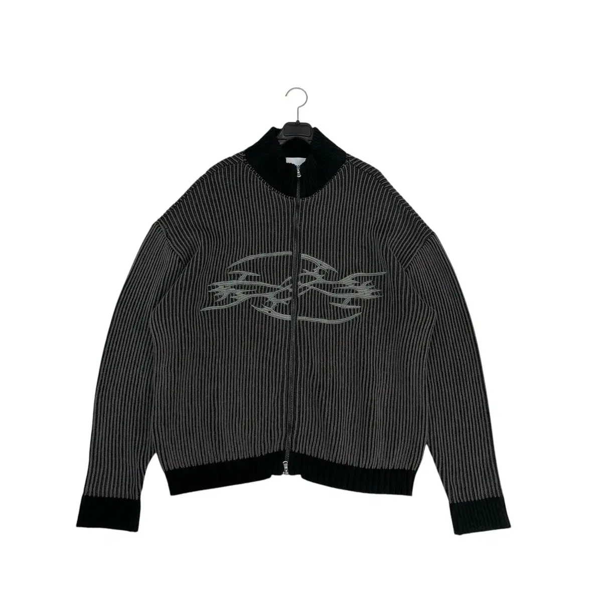 Exxonz Tribal Half Knit Zip Up