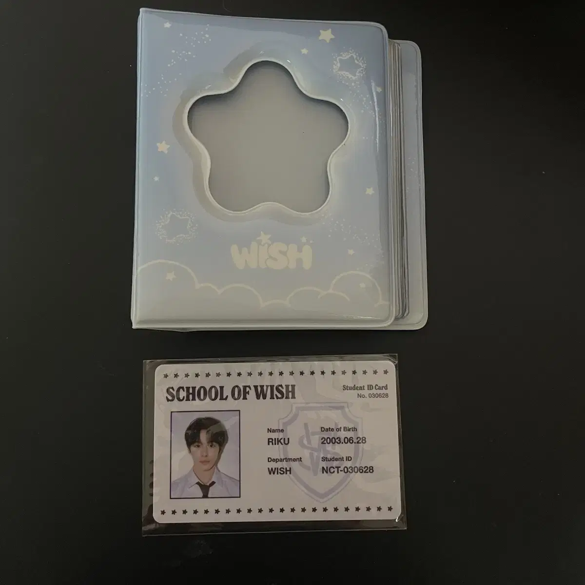 NCT WISH nct wish School of Wish riku collect book collectbook ID KARD