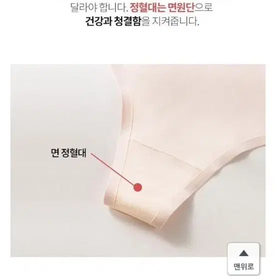 노라인 무봉제 심리스 티팬티 X-XL3P