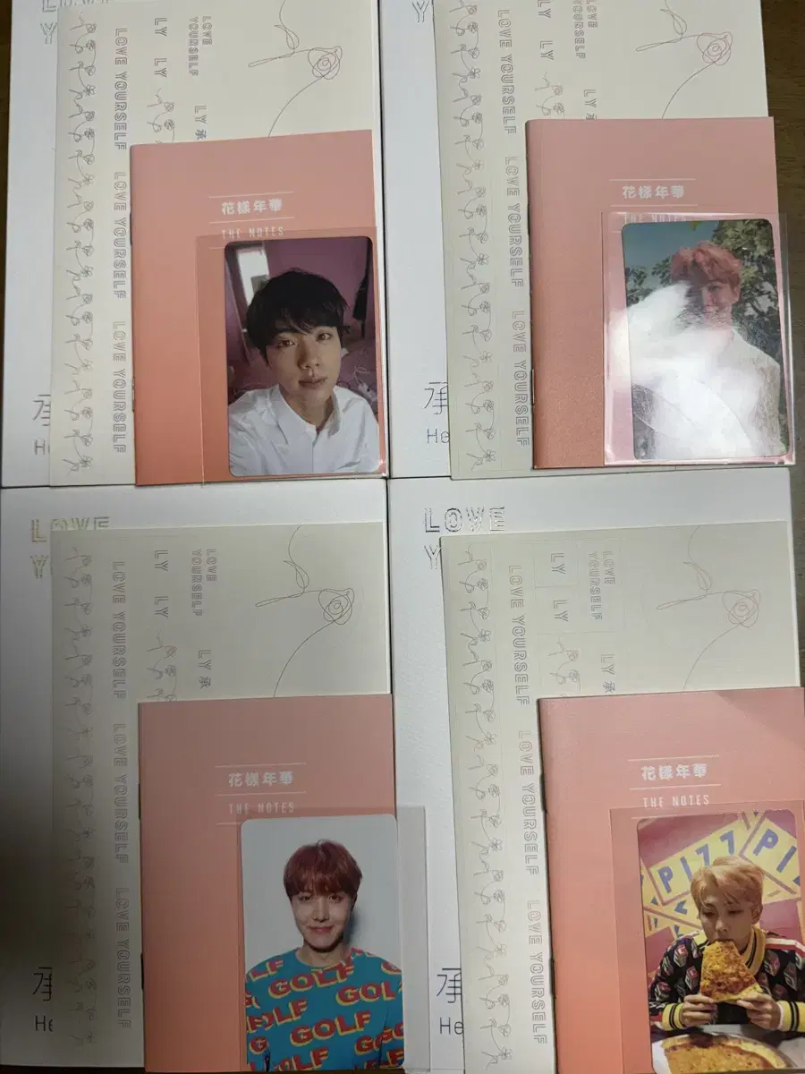 bangtan love yourself her set