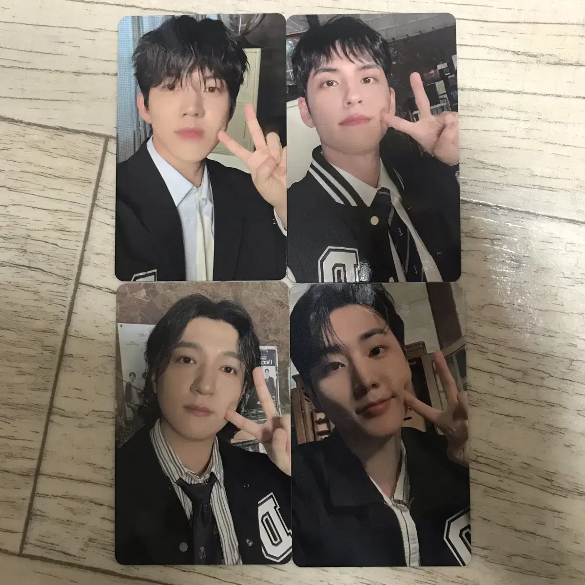 Day 6 pop up Online photocard Original writing by Youngkay Youngjin who helped Sungjin Sung