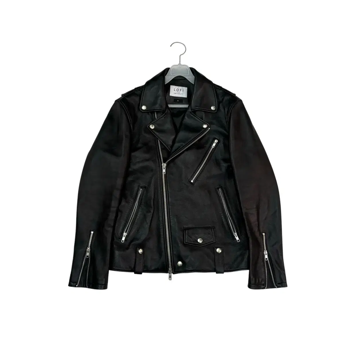 Lofi Lofi Sheepskin Two-Way Rider Jacket