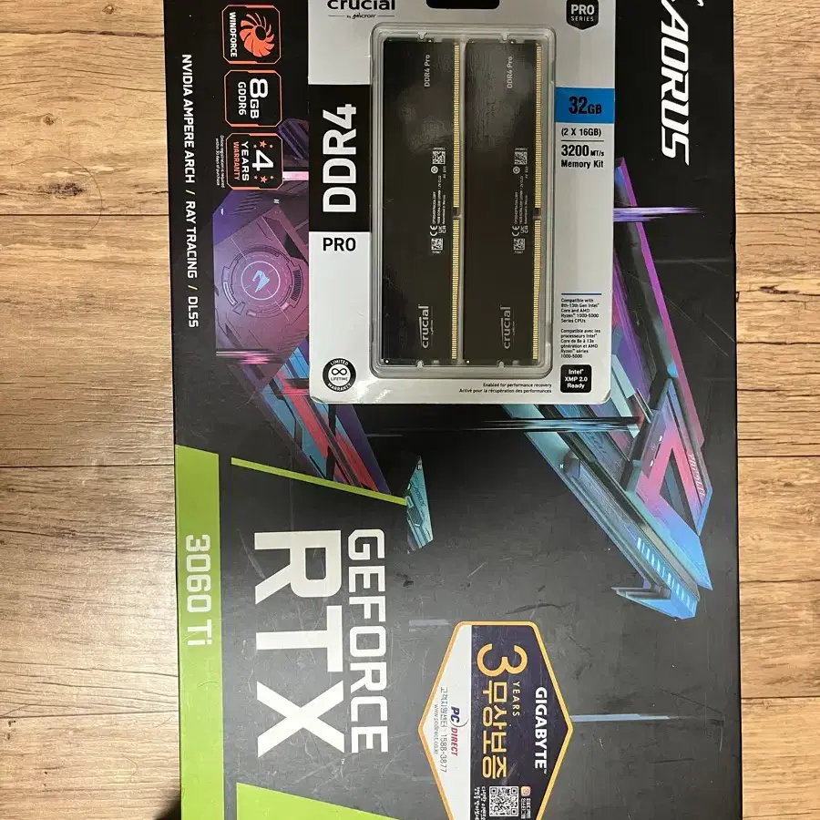 기가바이트 RTX3060ti Arous