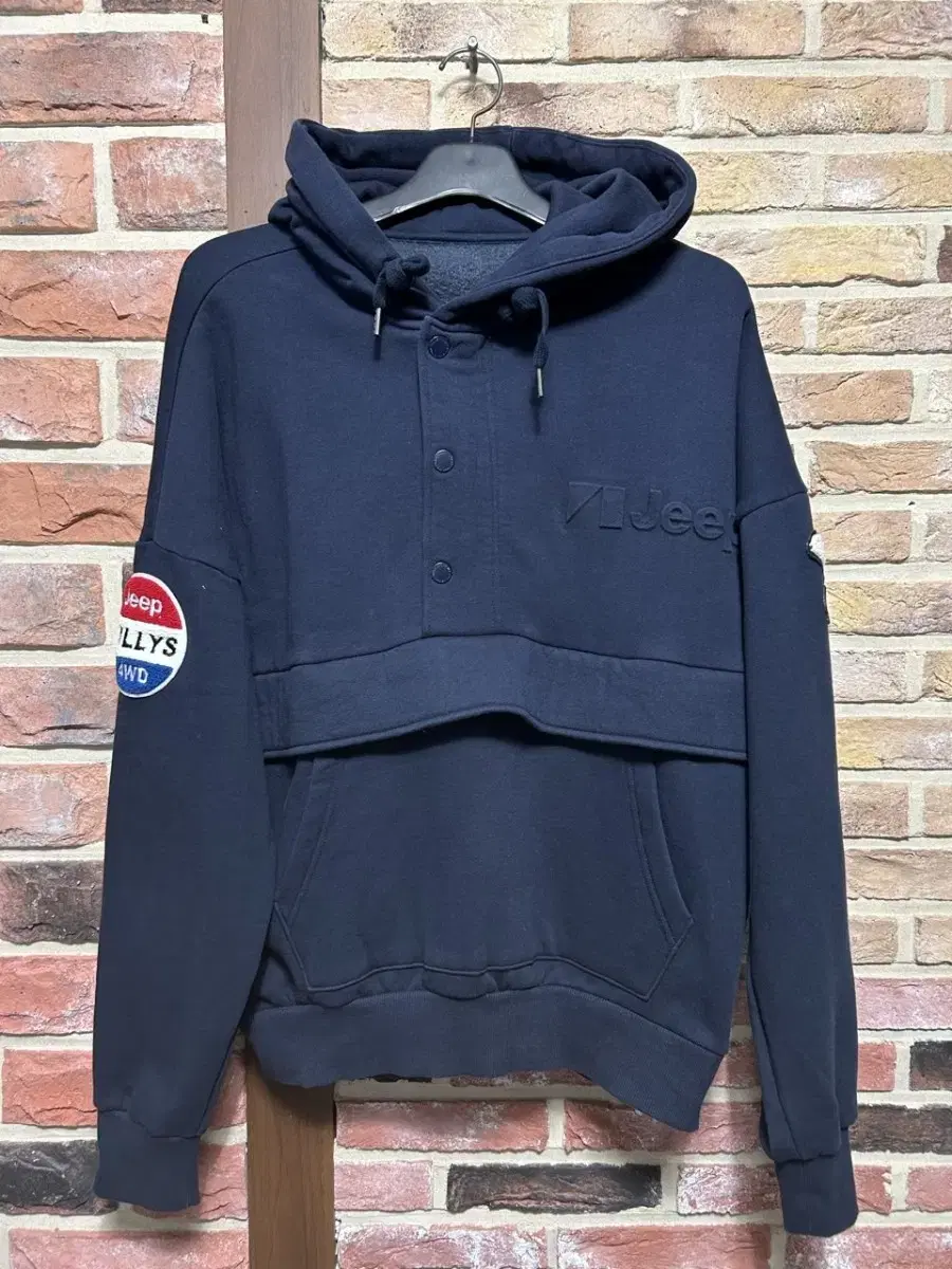 (95) Jeep Men's Anorak Brushed Hoodie