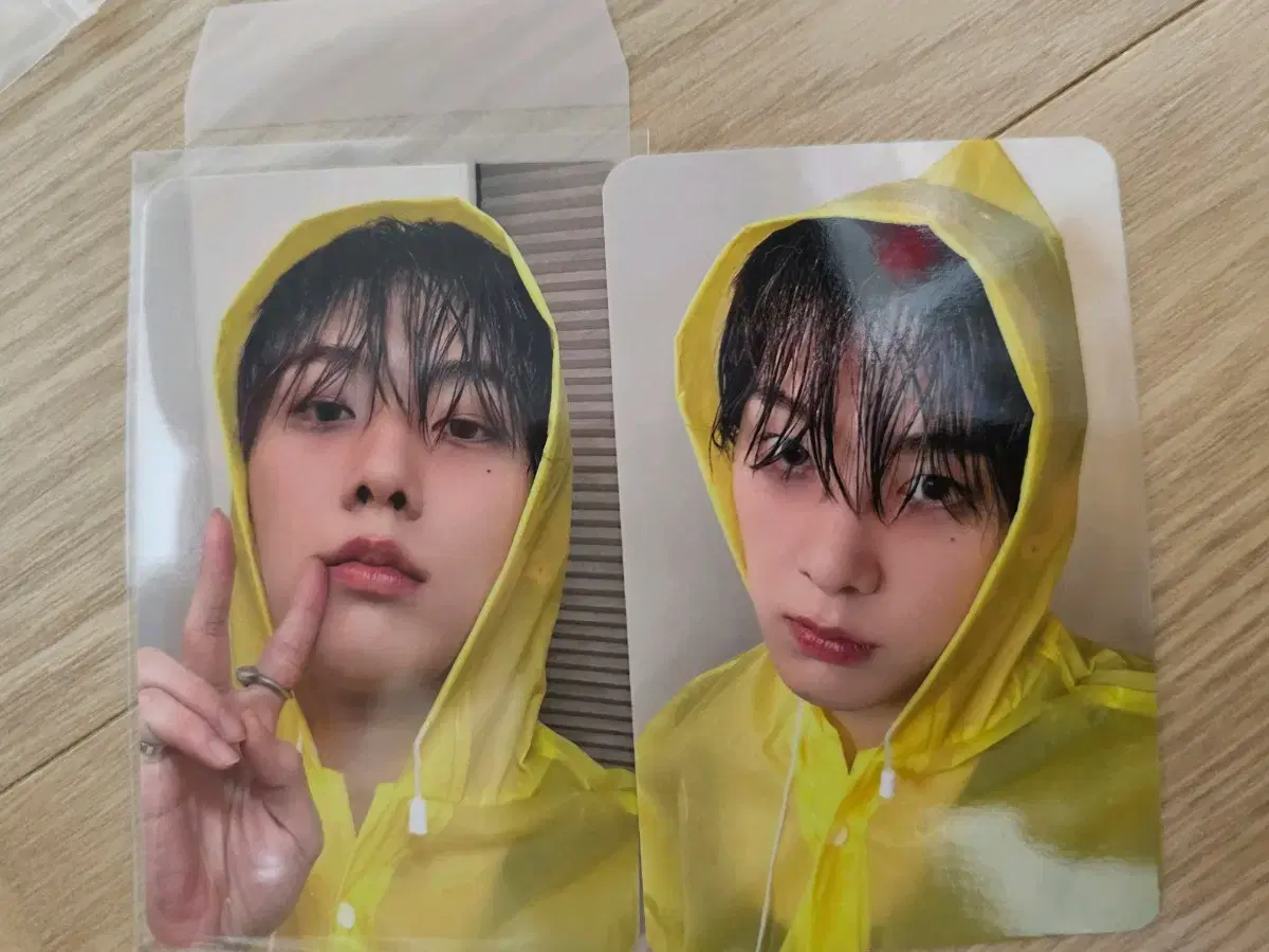 Yoon Sanha jump up unreleased photocard