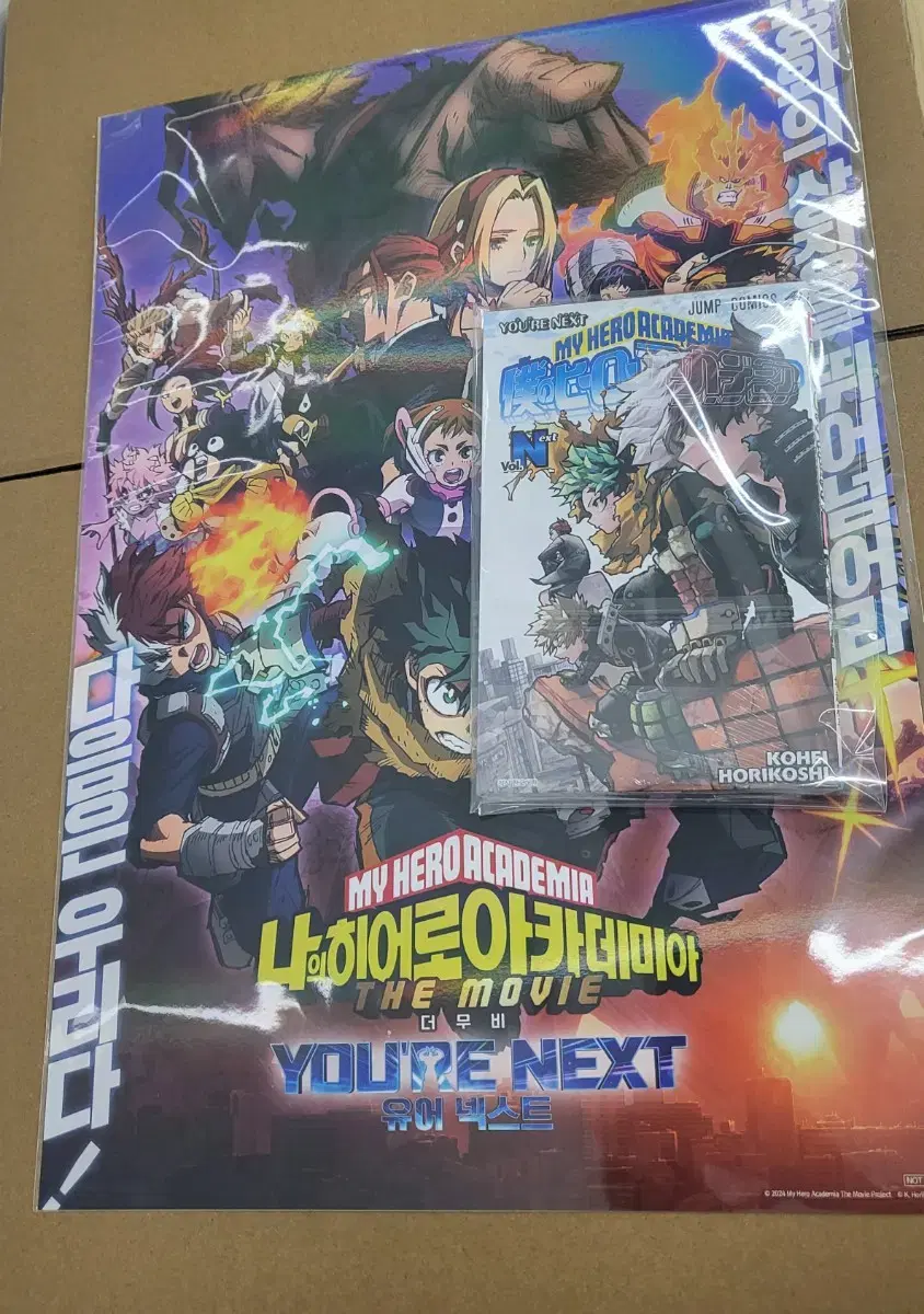 Bulk) My Hero Academia Booklet + Poster