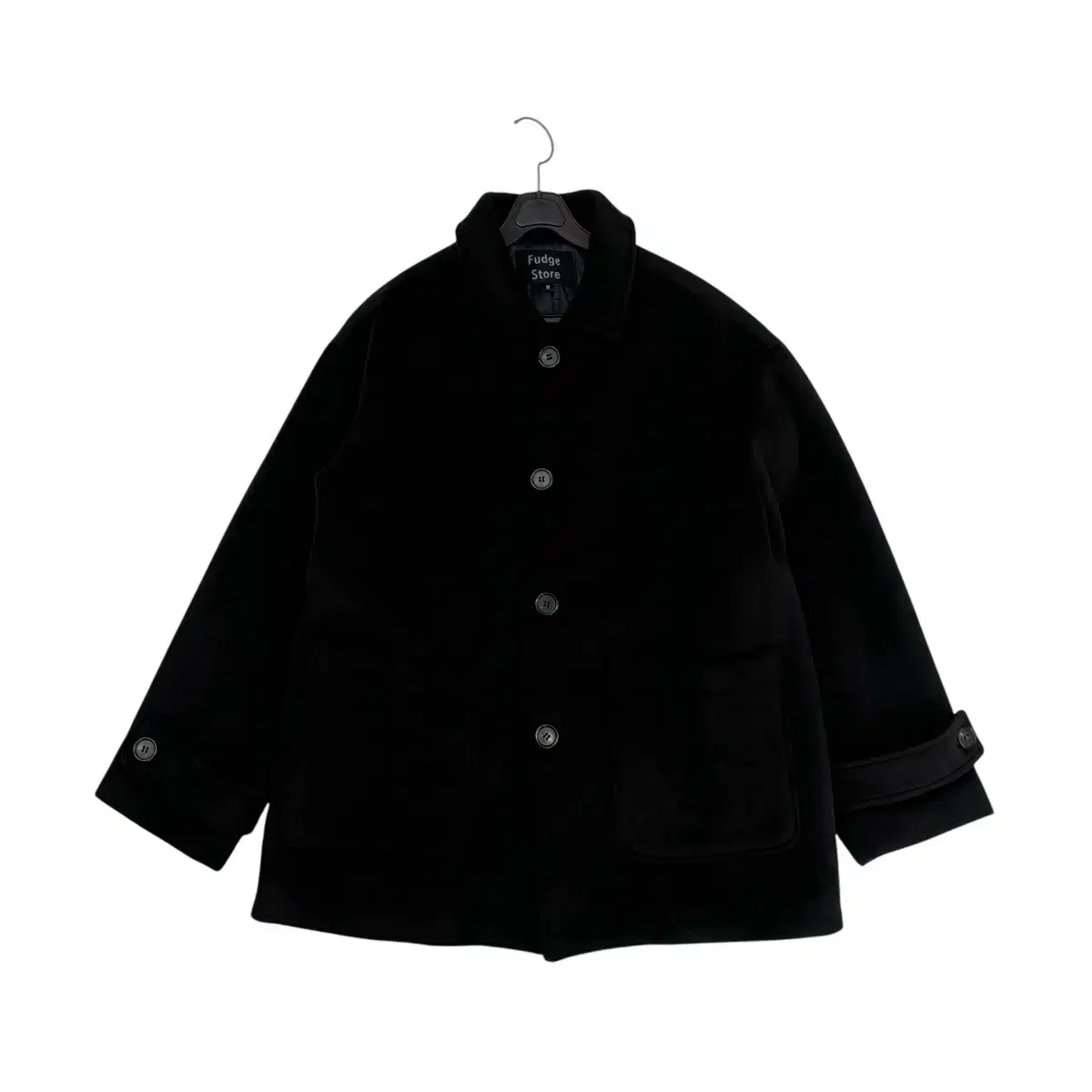 Rafferty Store Black Synthetic Wool Jacket