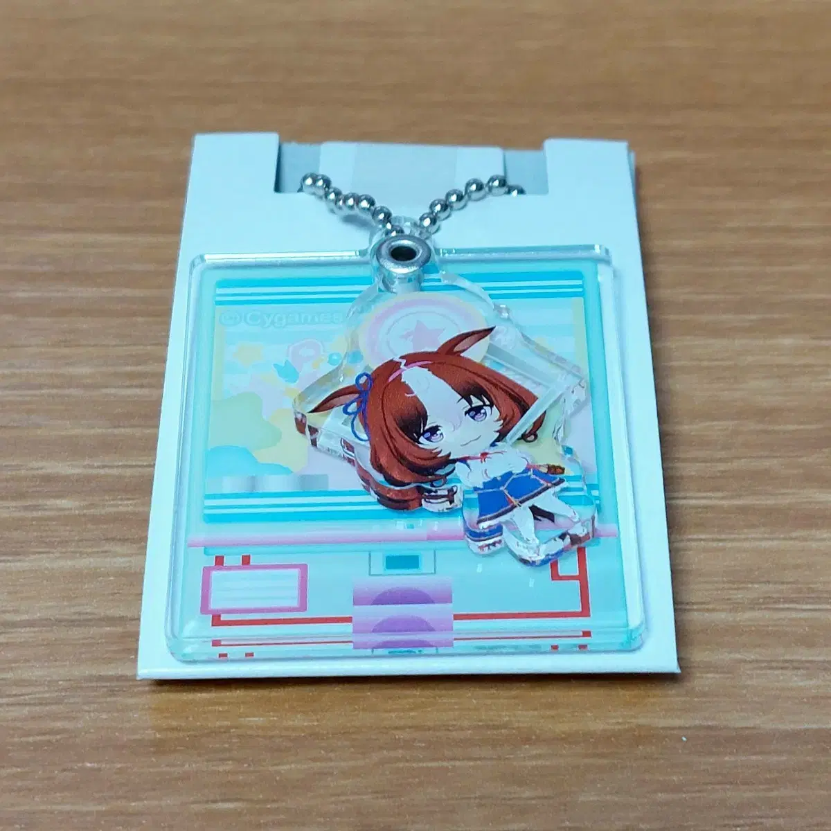 Umamusume meisho doto purapura acrylic keyring