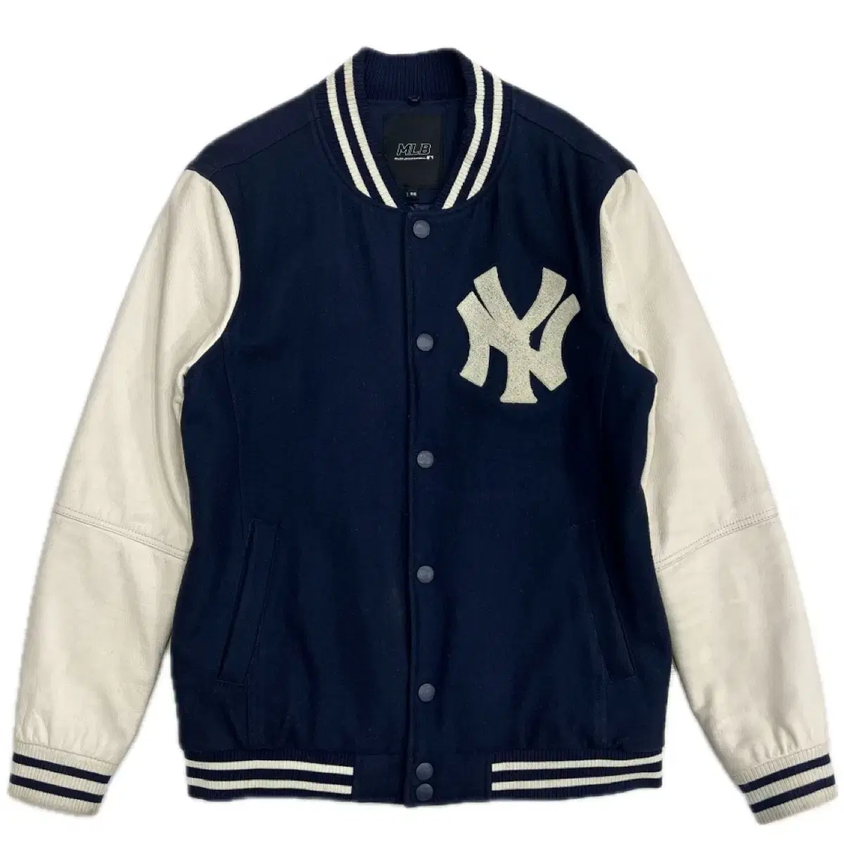 MLB New York Yankees Cowhide Varsity Jacket 100 Size L Baseball Jumper Yankees