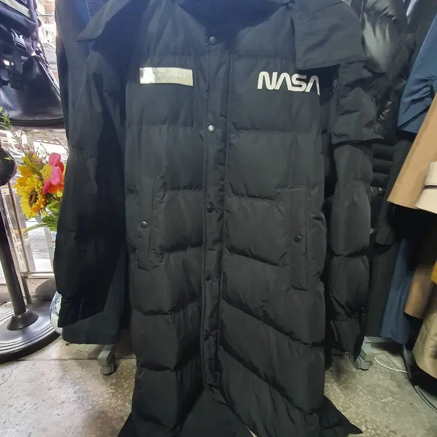 NASA 긴 배딩 남성 100