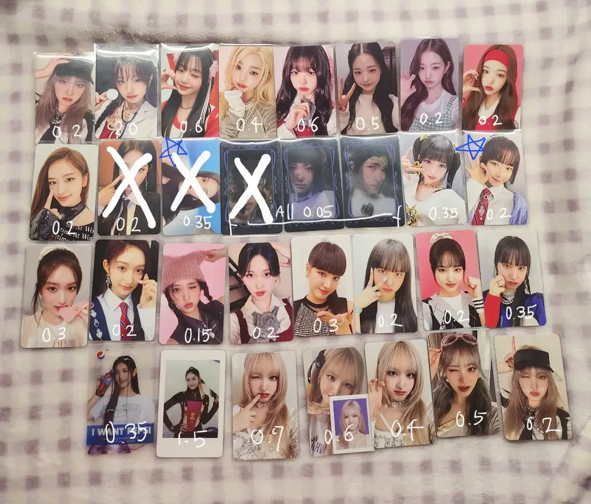 ive photocard sell yujin gaeul layoneyoung leeseo switchmindlove dive sigssq