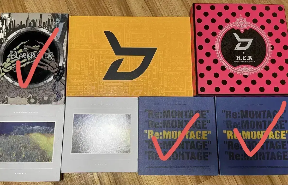 Block B album Montage Bastards Berrygood Hull The Best Japan