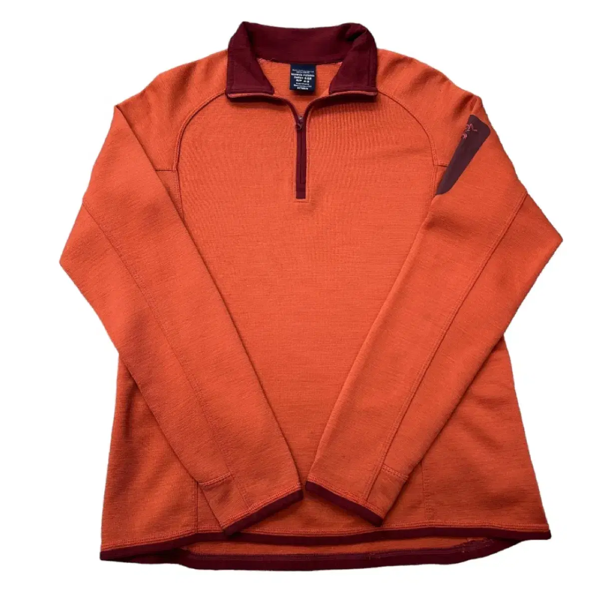 Arcturix BrickOrange Vahn Zip-Up Knit*