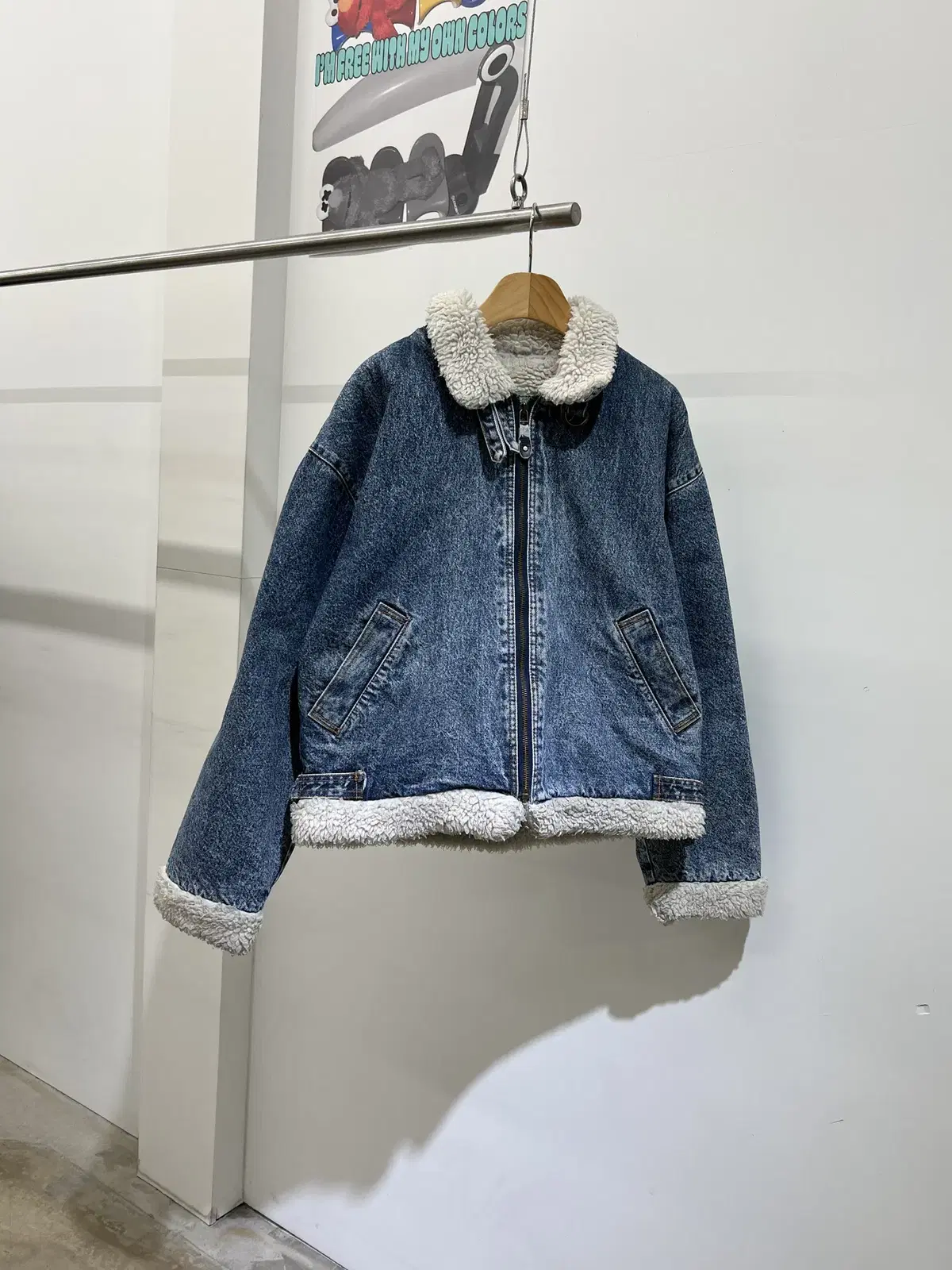 VINTAGE Mustang Denim Jacket (Made in Japan)