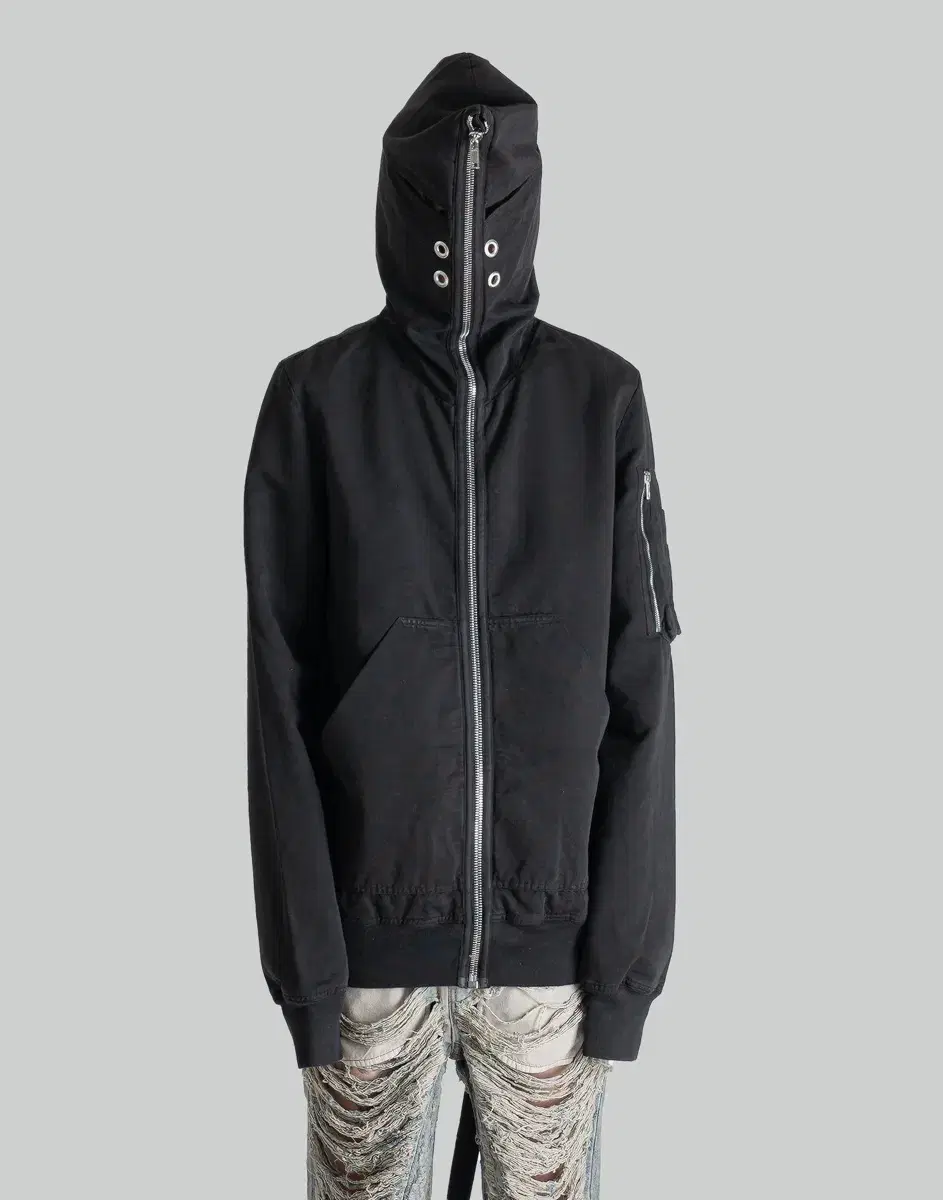 [NEW][S] Rick Owens SS24 Gimp Flight Hooded Bomber