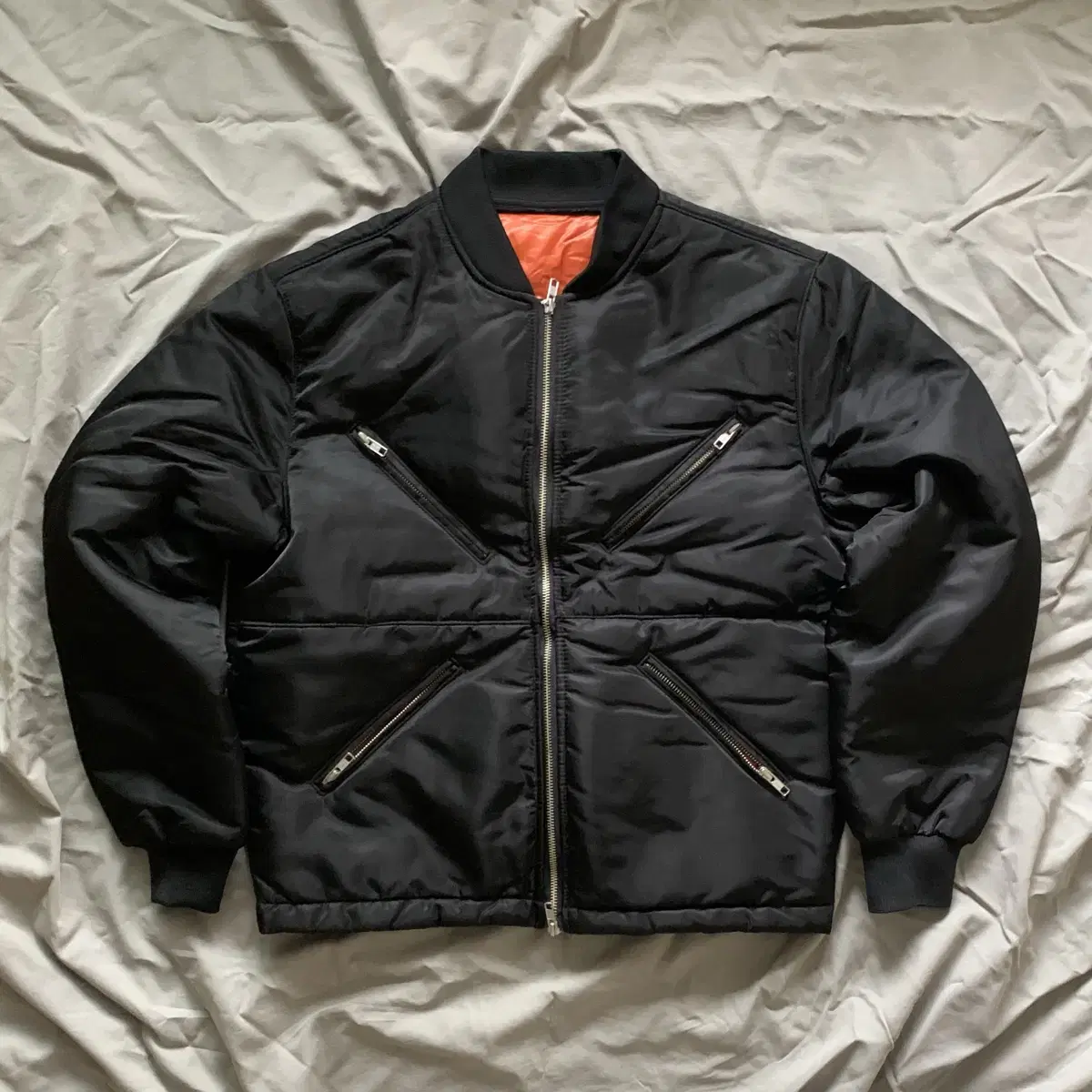 GUVO] X-Zip Bomber Jacket