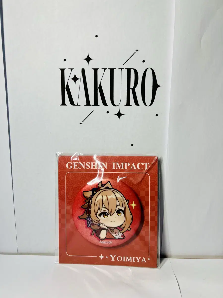 Genshin Impact Yoimiya Badge (Official) (Unsealed)