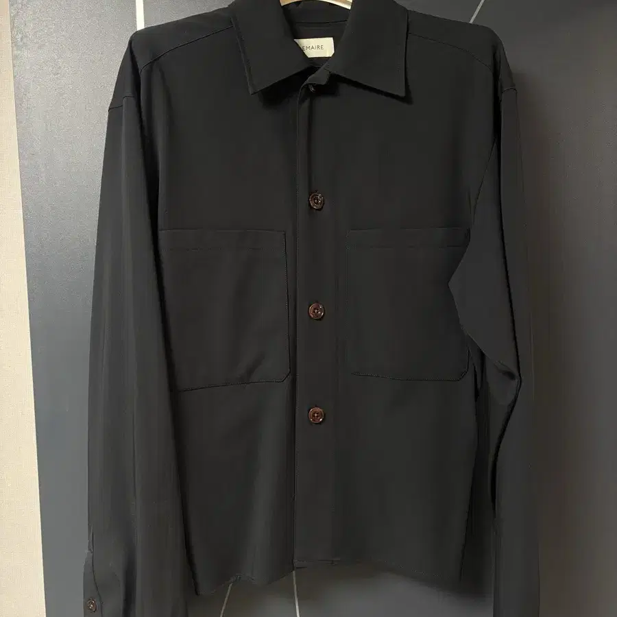 LEMAIRE 23SS fitted two pocket shirt