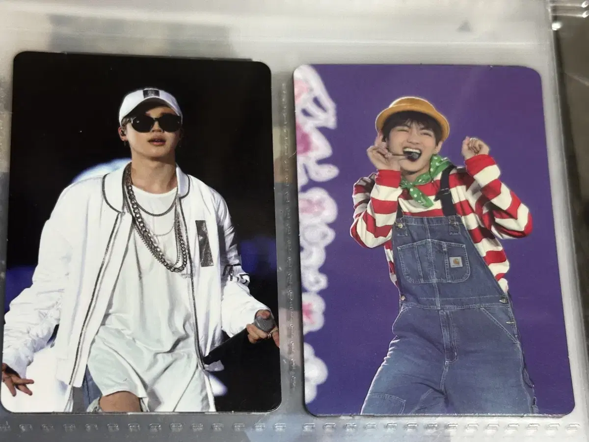 BTS MUSTER jimin v photocard Deepdee BTS MUSTER 3ì§'