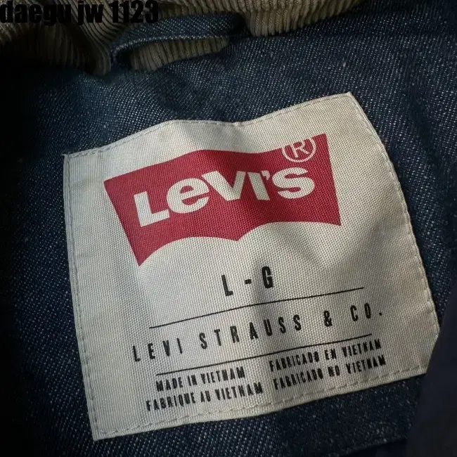 L-G LEVI STRAUSS & CO VEST 리바이스 조끼