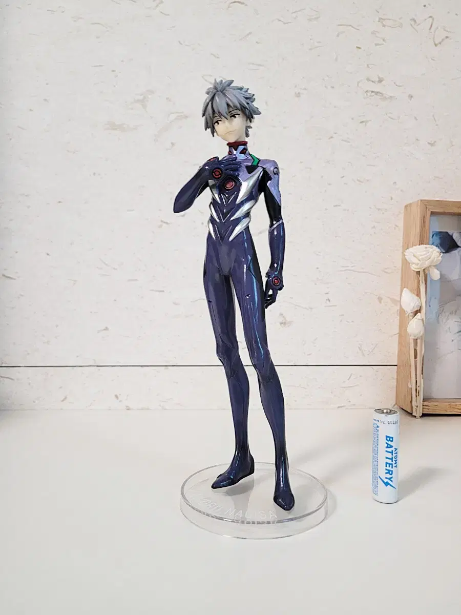 Evangelion Kaoru Suit Ichiban Kuji D Statue Figure VANDAI