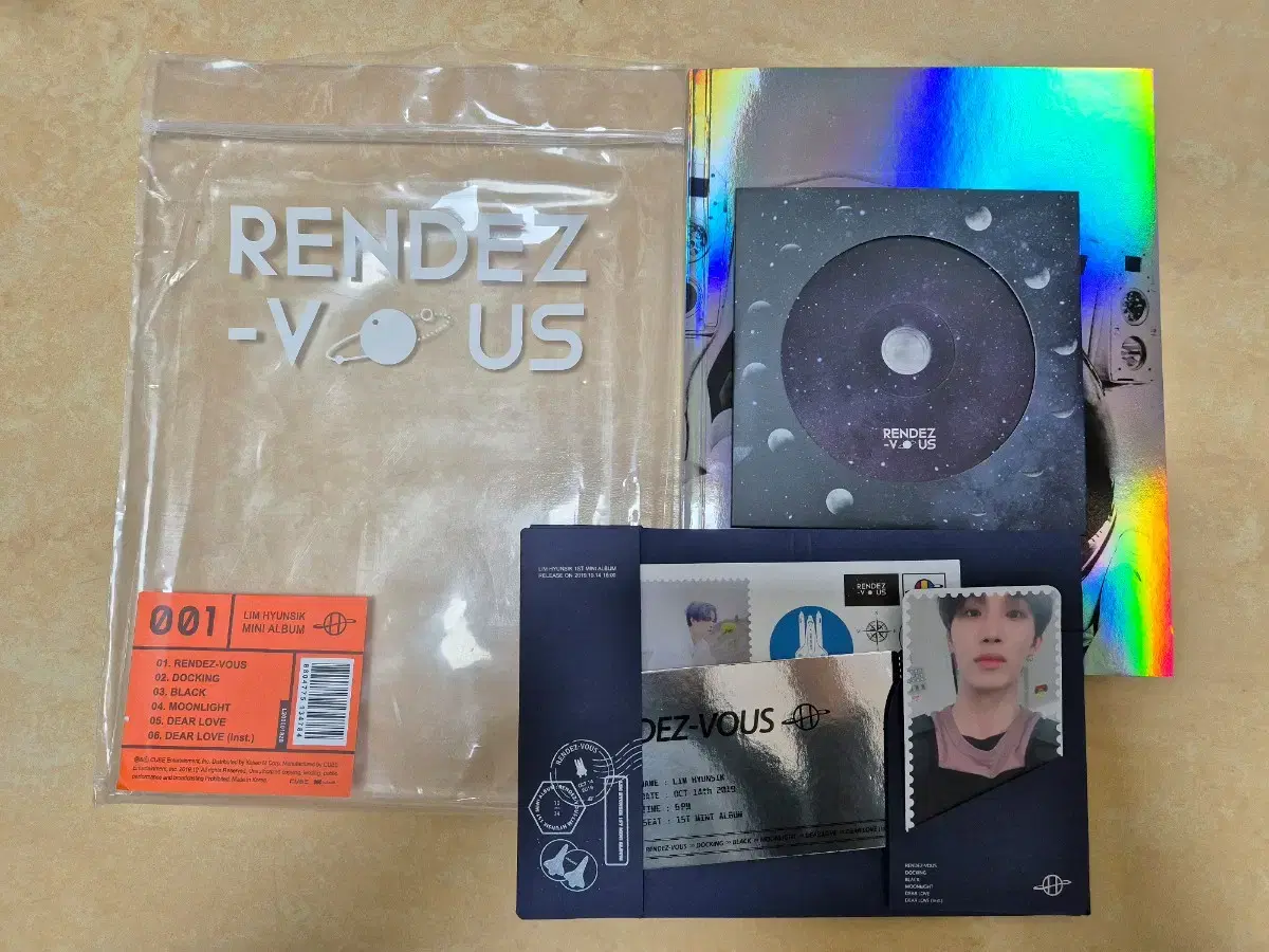 BTOB lim hyunsik sells his solo album RENDEZ-VOUS