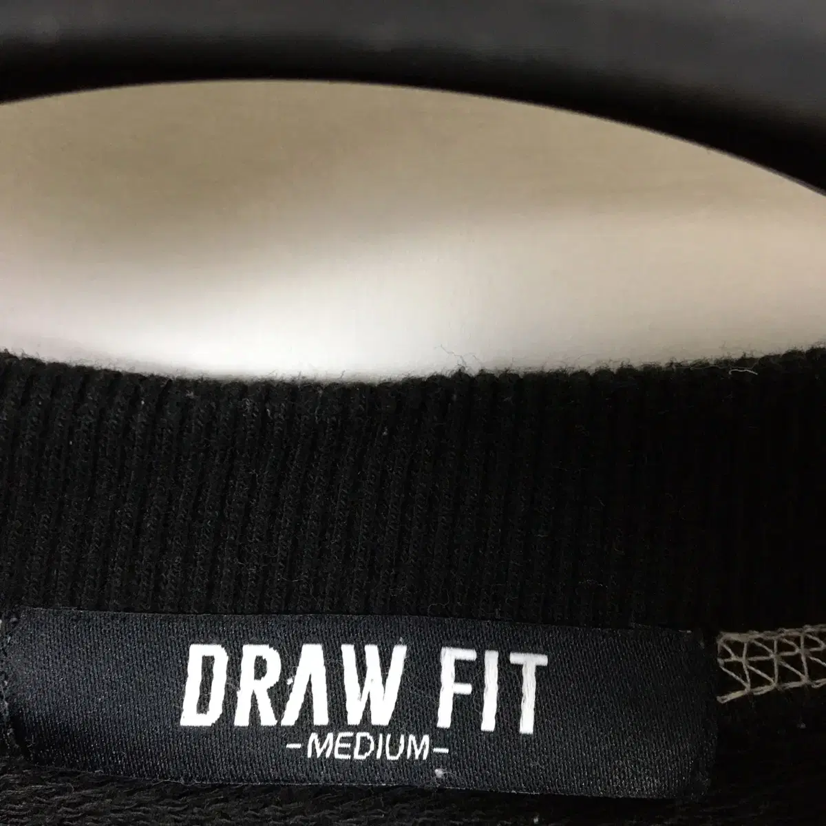 DRAW FIT 드로우핏 스티치 맨투맨 M