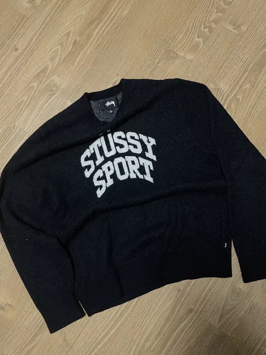 Stussy Sport Sweater Black (L size)