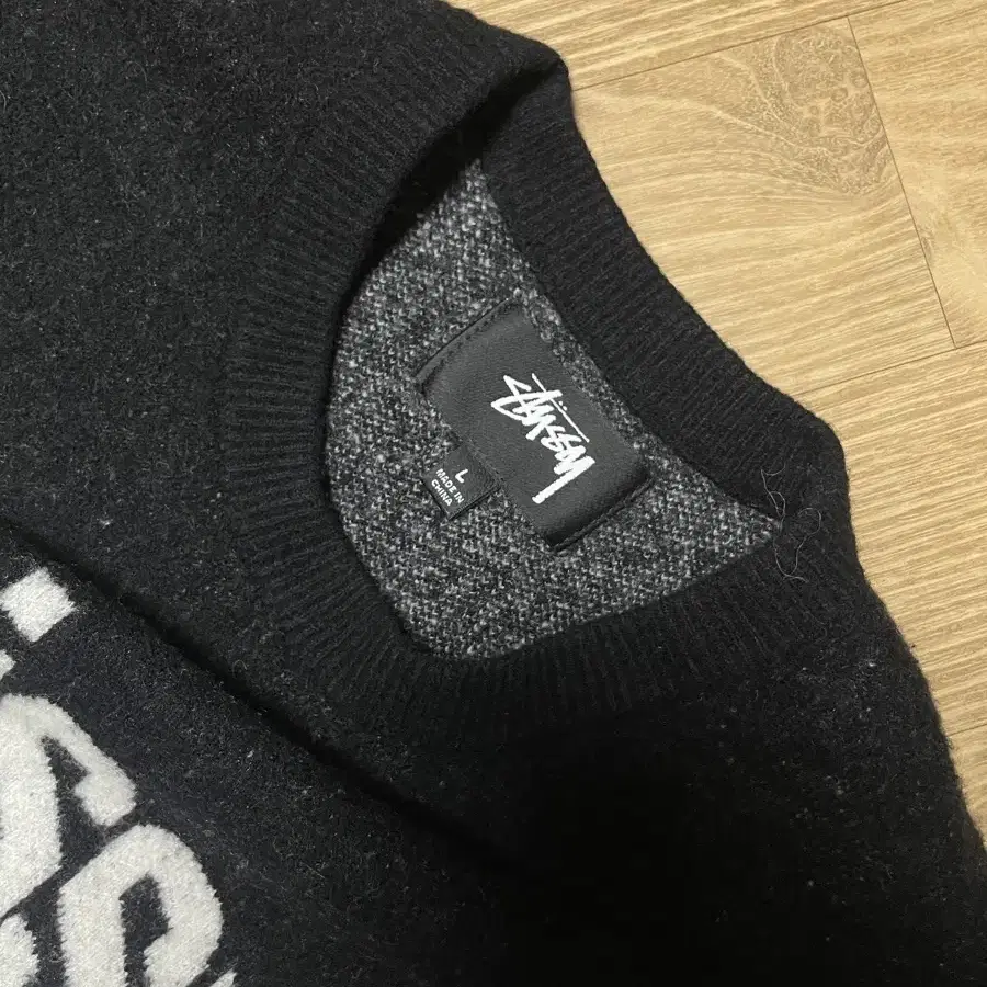 스투시 Stussy Sport Sweater Black (L size)