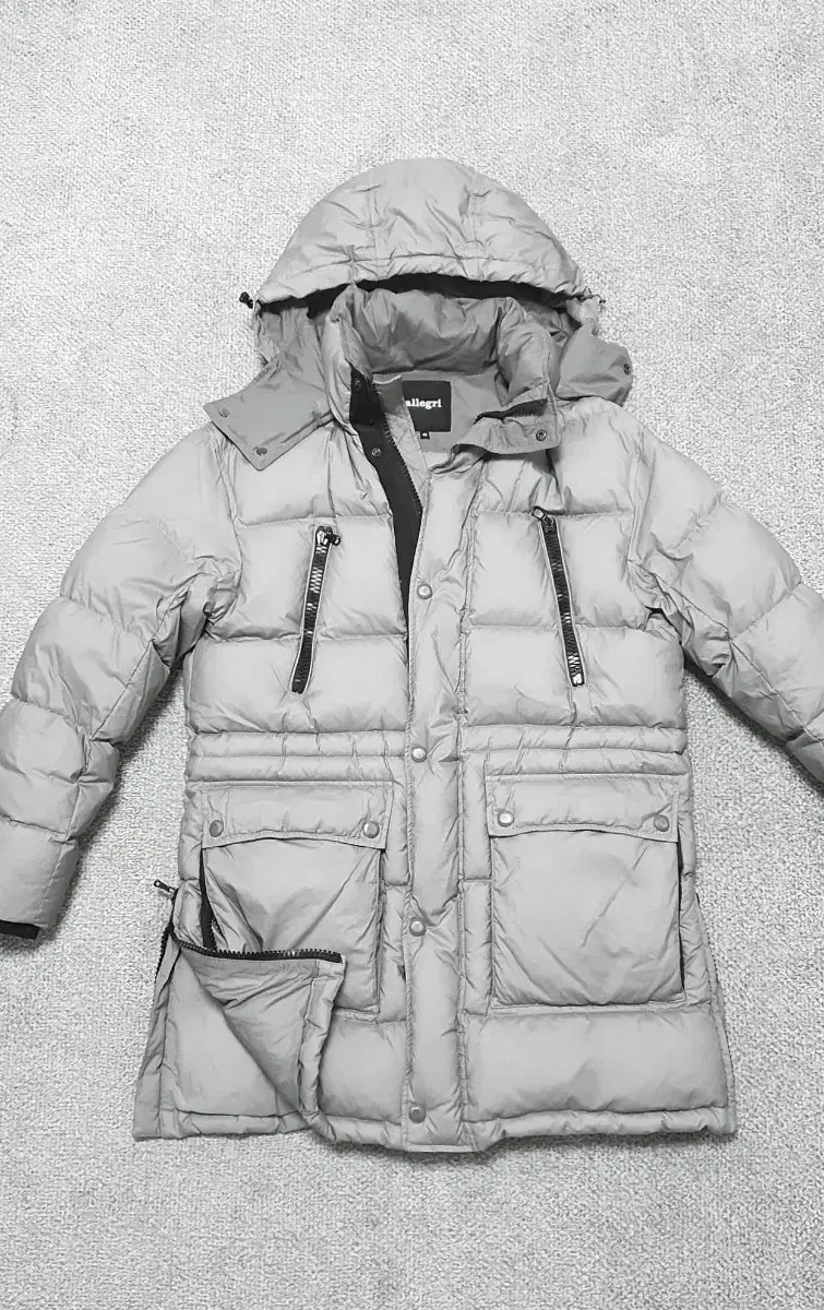 Allegri tech nylon siberian goose puffer for sale