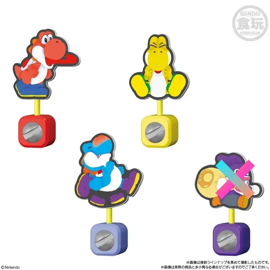 Mario Bros. Wonder Panel Clip Figures