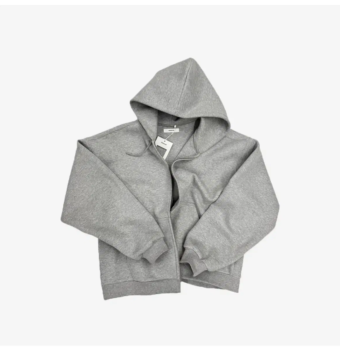 Non-node Scuba Zip Hoodie Gray [1]