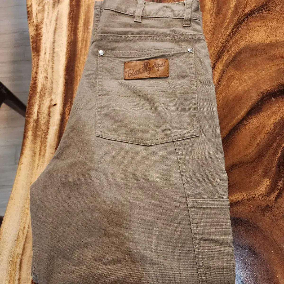 [M]A Bathing Ape Vape Double Knee Cargo Work Pants